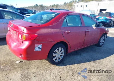 2010 Toyota Corolla z USA, uszkodzony, nr VIN 2T1BU4EE2AC316483